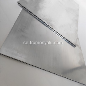 Ultrawide aluminiummikrokanalrör för värmeväxlare